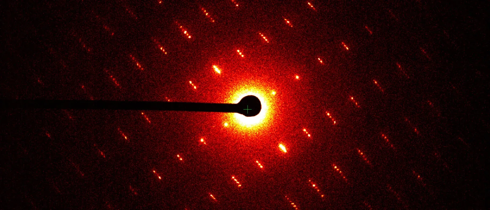 Red MicroED image
